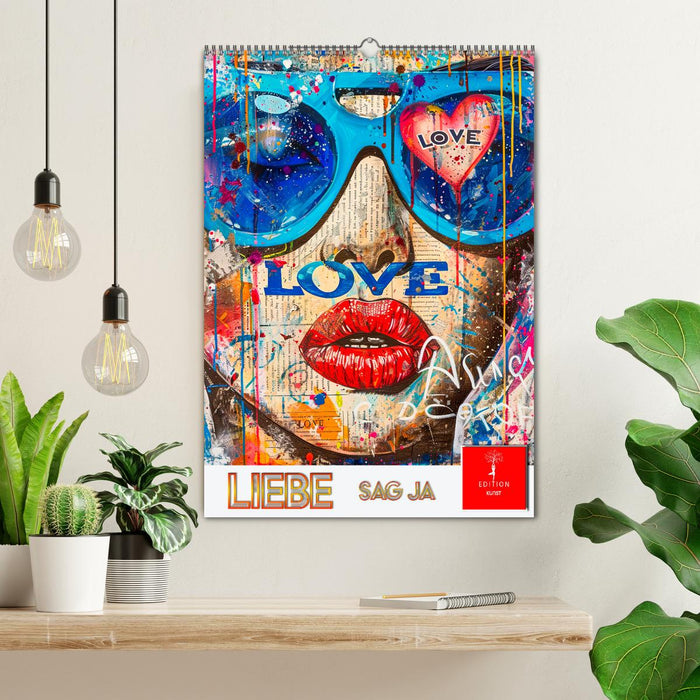 Liebe - sag ja (CALVENDO Wandkalender 2026)