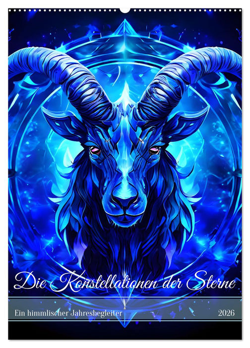 Die Konstellationen der Sterne (CALVENDO Wandkalender 2026)