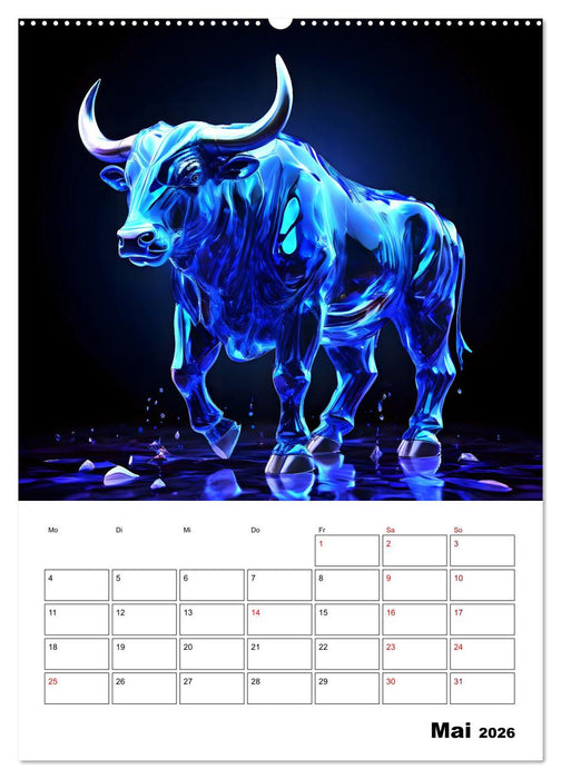 Die Konstellationen der Sterne (CALVENDO Wandkalender 2026)