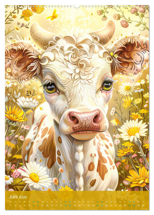 Humorvolle niedliche Tiercharaktere (CALVENDO Wandkalender 2026)