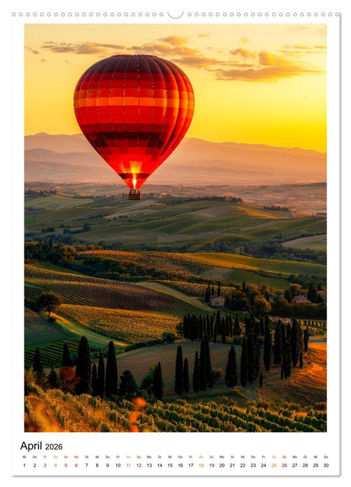 Toskana meine Liebe (CALVENDO Premium Wandkalender 2026)