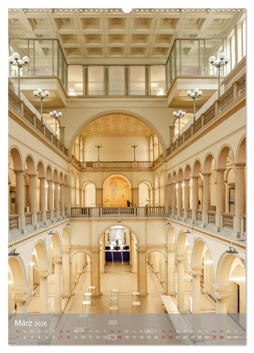 Architektur in Zürich (CALVENDO Wandkalender 2026)