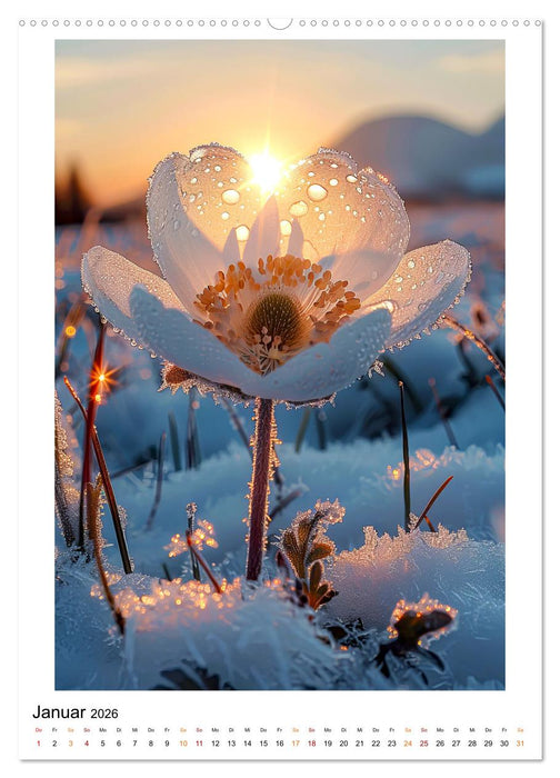 Blüten traumhaft (CALVENDO Premium Wandkalender 2026)