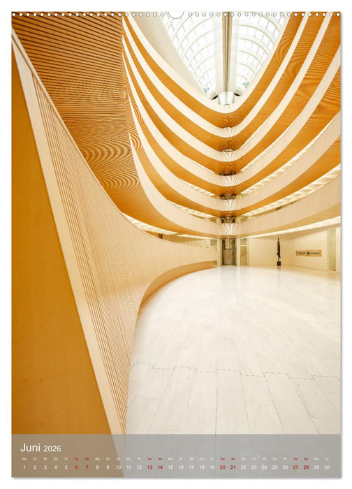Architektur in Zürich (CALVENDO Premium Wandkalender 2026)