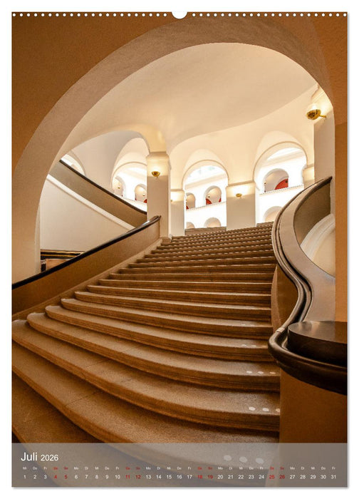 Architektur in Zürich (CALVENDO Premium Wandkalender 2026)