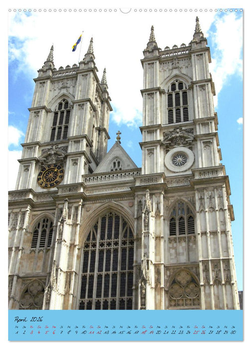 Englands Türme (CALVENDO Premium Wandkalender 2026)