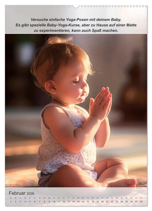Keine Langeweile mehr für ihr Baby (CALVENDO Wandkalender 2026)