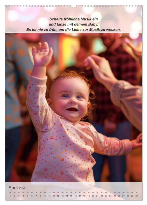 Keine Langeweile mehr für ihr Baby (CALVENDO Wandkalender 2026)