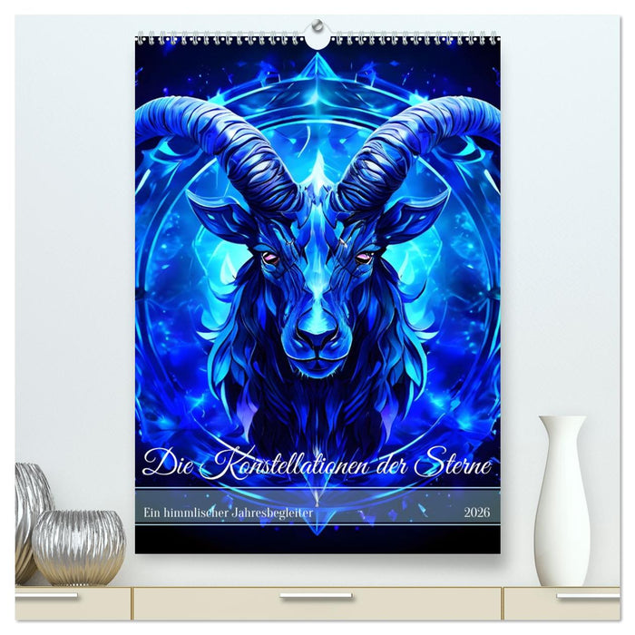 Die Konstellationen der Sterne (CALVENDO Premium Wandkalender 2026)