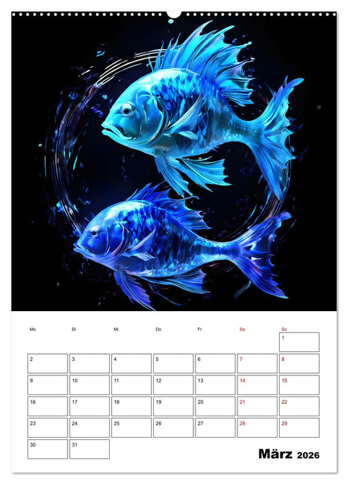 Die Konstellationen der Sterne (CALVENDO Premium Wandkalender 2026)