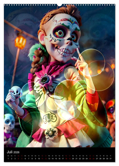 Im Jenseits ist das Leben bunt (CALVENDO Premium Wandkalender 2026)