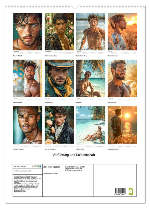 Verführung und Leidenschaft (CALVENDO Wandkalender 2026)