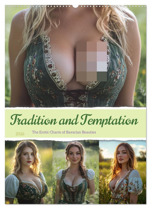 Tradition and Temptation (CALVENDO Monthly Calendar 2026)
