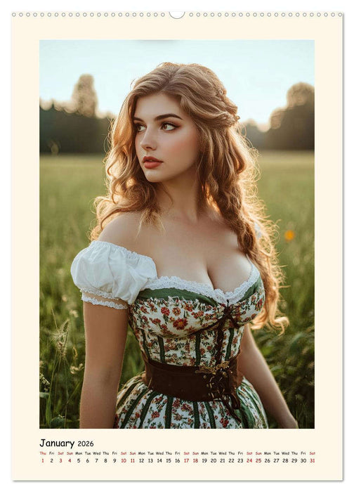 Tradition and Temptation (CALVENDO Monthly Calendar 2026)