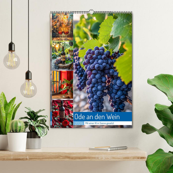 Ode an den Wein (CALVENDO Wandkalender 2026)