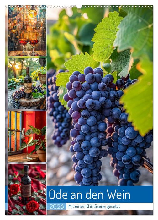 Ode an den Wein (CALVENDO Wandkalender 2026)