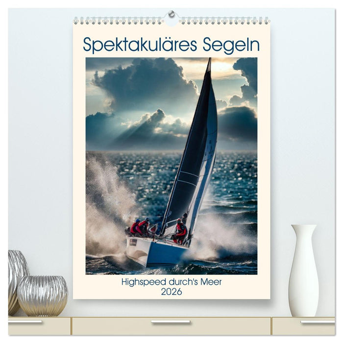 Spektakuläres Segeln (CALVENDO Premium Wandkalender 2026)