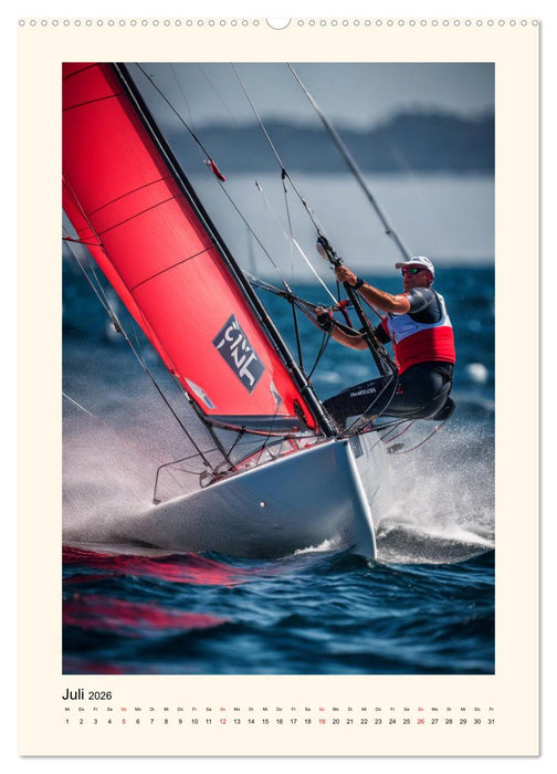 Spektakuläres Segeln (CALVENDO Premium Wandkalender 2026)