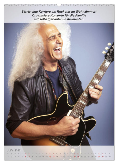 Endlich Rentner ohne Langeweile (CALVENDO Wandkalender 2026)