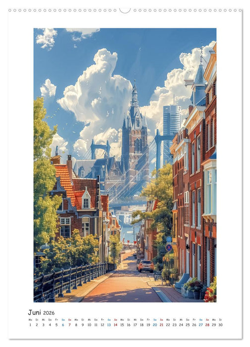 Städtereise durch Europa (CALVENDO Premium Wandkalender 2026)