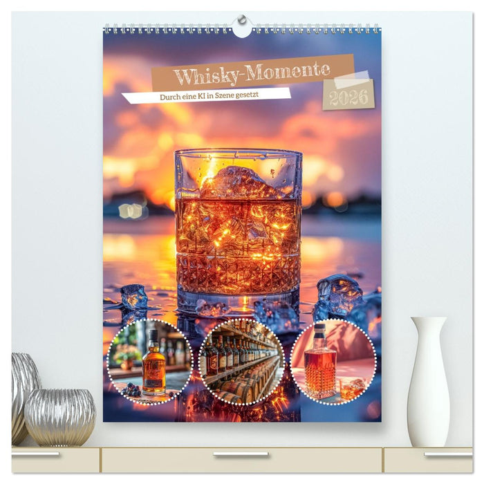 Whisky-Momente (CALVENDO Premium Wandkalender 2026)