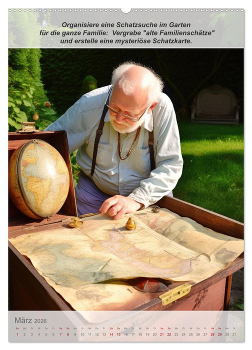 Endlich Rentner ohne Langeweile (CALVENDO Premium Wandkalender 2026)