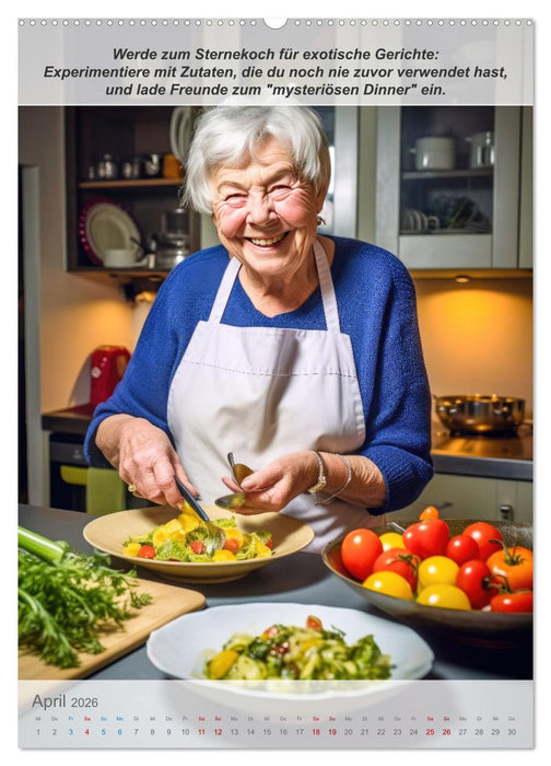 Endlich Rentner ohne Langeweile (CALVENDO Premium Wandkalender 2026)