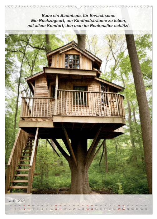 Endlich Rentner ohne Langeweile (CALVENDO Premium Wandkalender 2026)