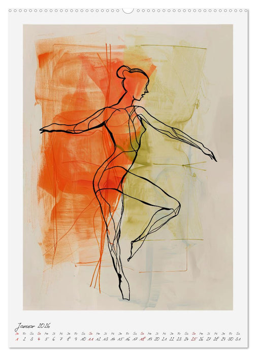 Kontur PUR - Feminine Formen (CALVENDO Premium Wandkalender 2026)