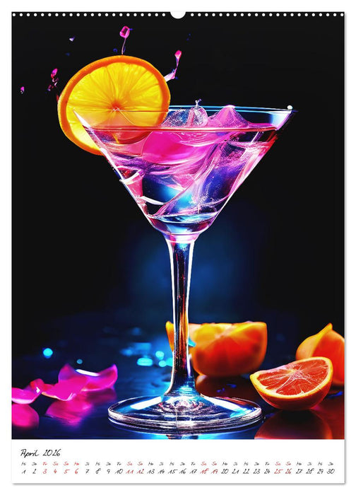 Mixology Meisterwerke (CALVENDO Wandkalender 2026)