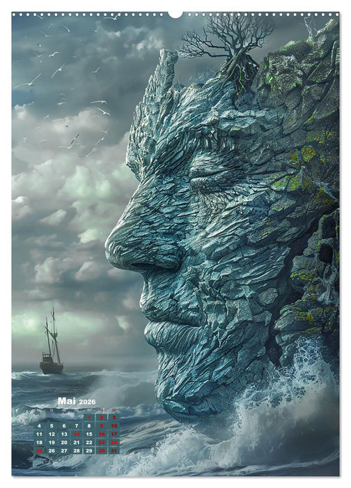 Surrealismus (CALVENDO Premium Wandkalender 2026)