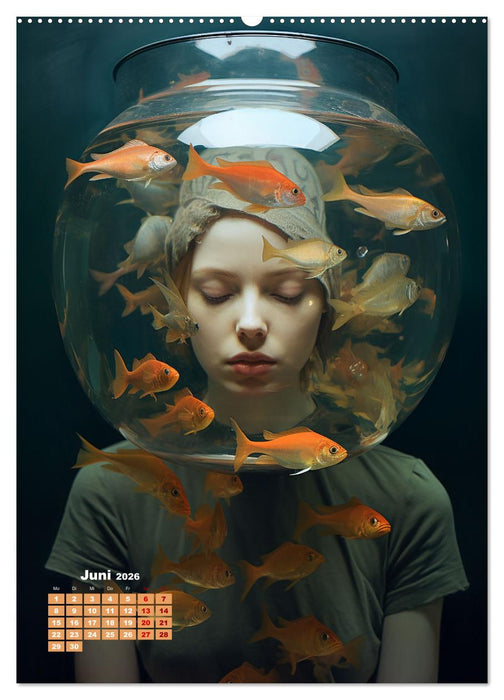 Surrealismus (CALVENDO Premium Wandkalender 2026)