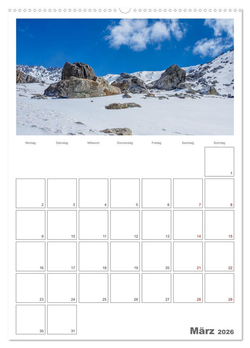 Französische Alpen, auf den Pfaden des Murmeltiers (CALVENDO Wandkalender 2026)