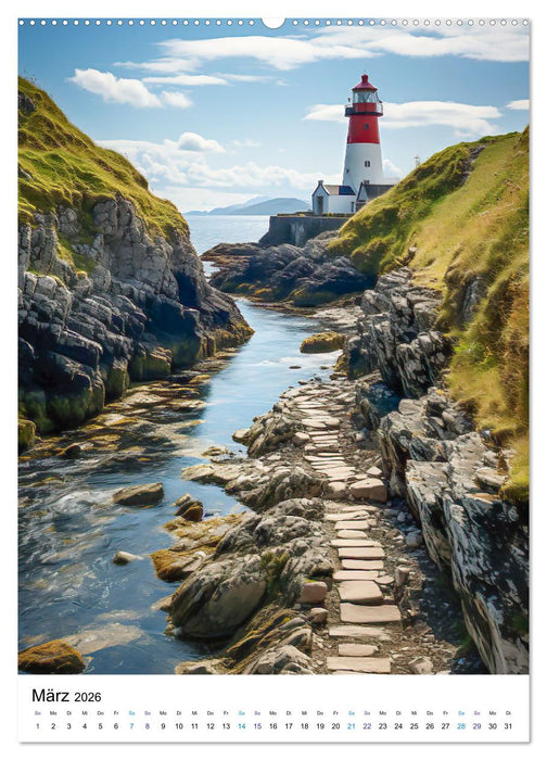 Küstenlichter (CALVENDO Premium Wandkalender 2026)