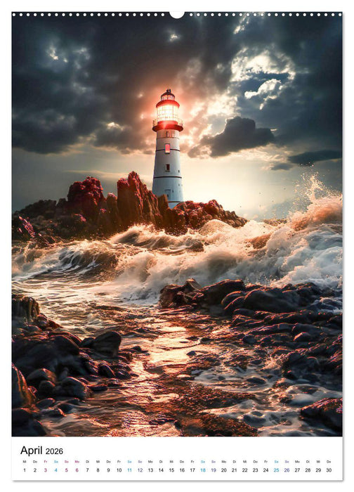Küstenlichter (CALVENDO Premium Wandkalender 2026)