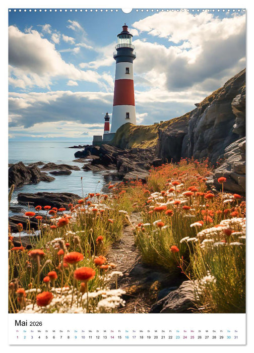 Küstenlichter (CALVENDO Premium Wandkalender 2026)
