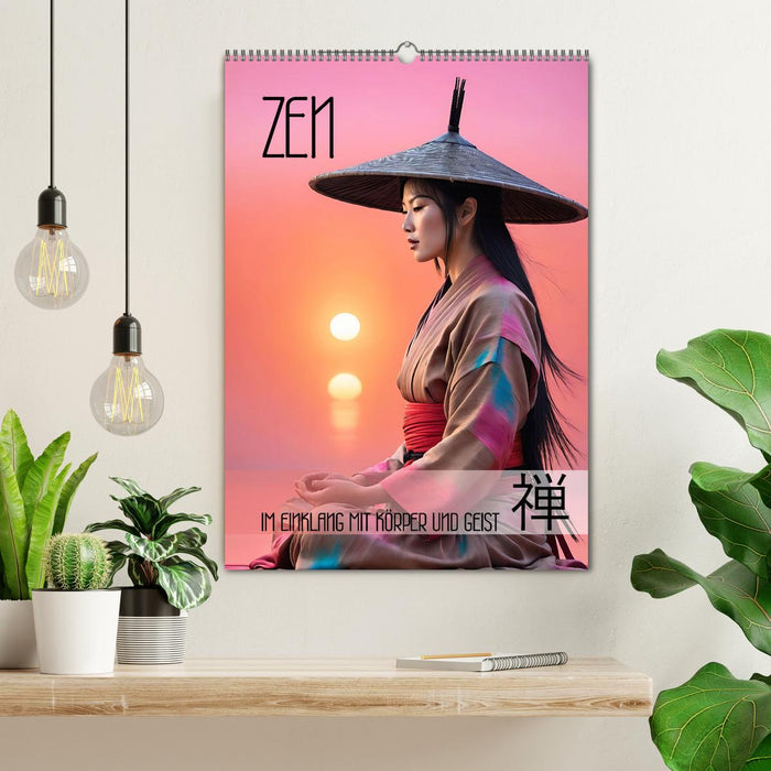 Zen - im Einklang mit Körper und Geist (CALVENDO Wandkalender 2026)