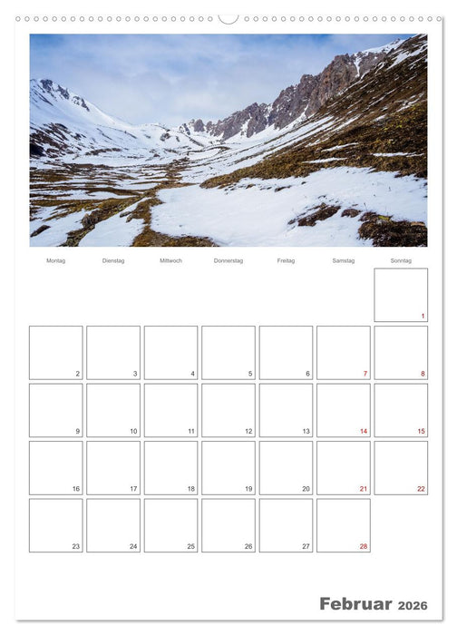 Französische Alpen, auf den Pfaden des Murmeltiers (CALVENDO Premium Wandkalender 2026)