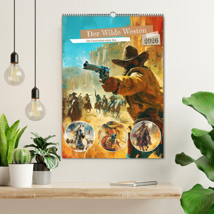 Der Wilde Westen. Die Faszination einer Ära (CALVENDO Wandkalender 2026)