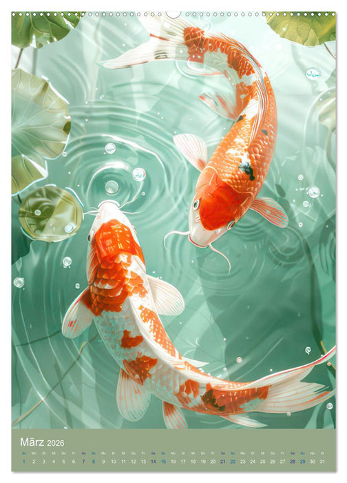 Tiere und Natur - Asienstil (CALVENDO Premium Wandkalender 2026)