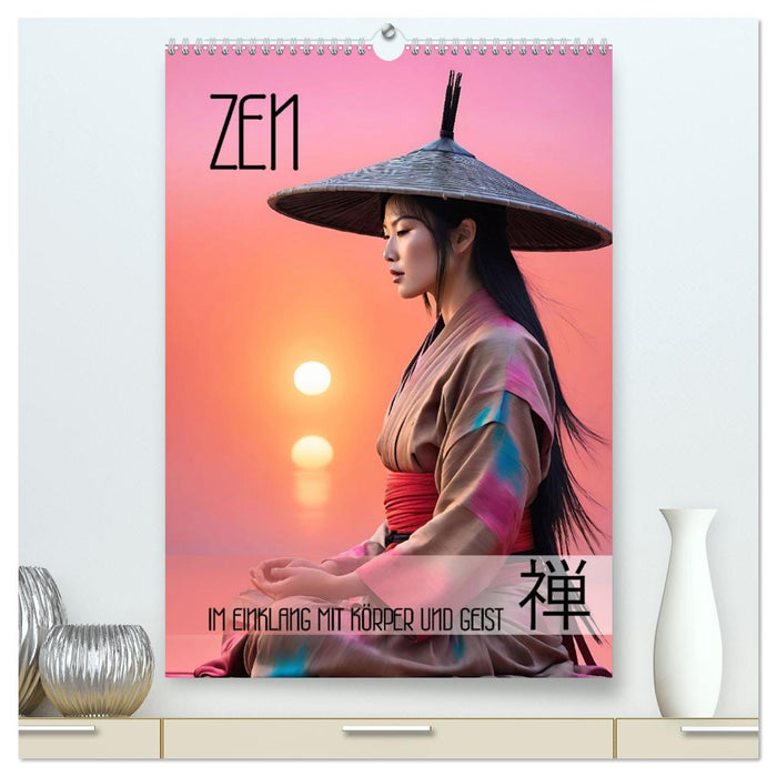 Zen - im Einklang mit Körper und Geist (CALVENDO Premium Wandkalender 2026)