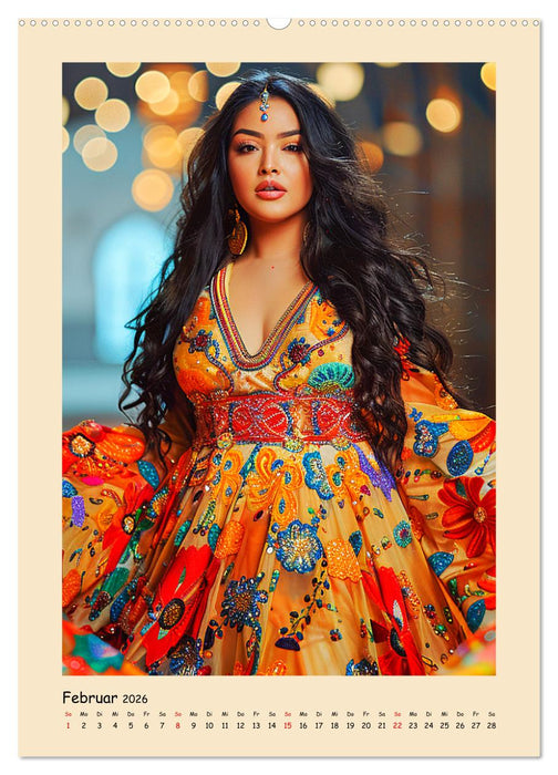 Plus Size Models in glamouröser High Fashion (CALVENDO Premium Wandkalender 2026)