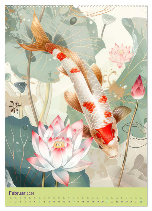 Stille und Anmut - Asiatischer Stil (CALVENDO Wandkalender 2026)