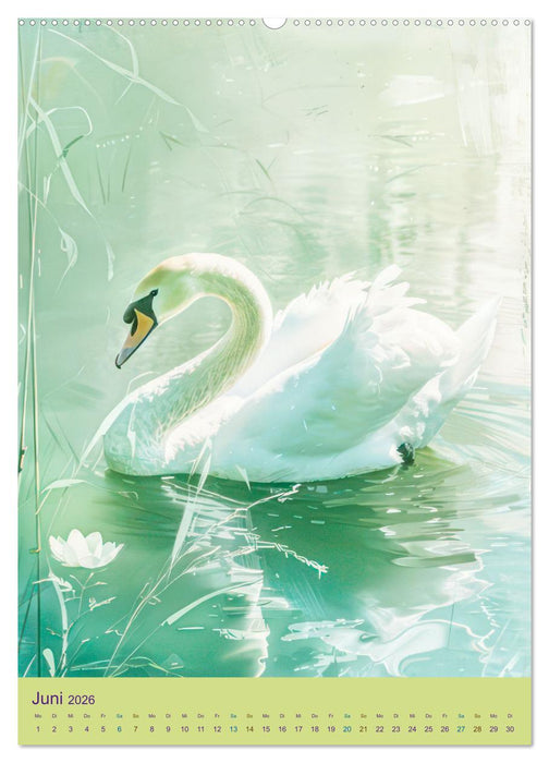 Stille und Anmut - Asiatischer Stil (CALVENDO Premium Wandkalender 2026)