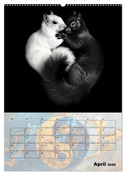 Sei das Yin zu meinem Yang (CALVENDO Wandkalender 2026)
