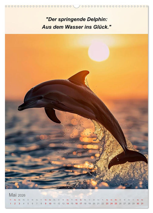 Ein tierisches Yoga-Abenteuer (CALVENDO Premium Wandkalender 2026)