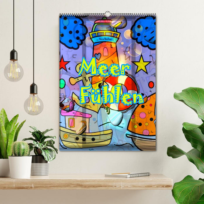 Meer fühlen von Nico Bielow (CALVENDO Wandkalender 2026)