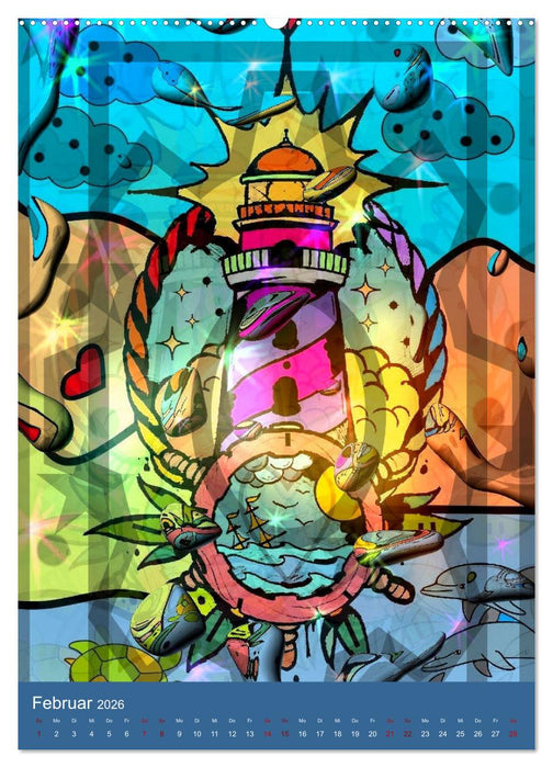 Meer fühlen von Nico Bielow (CALVENDO Wandkalender 2026)