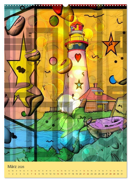 Meer fühlen von Nico Bielow (CALVENDO Wandkalender 2026)