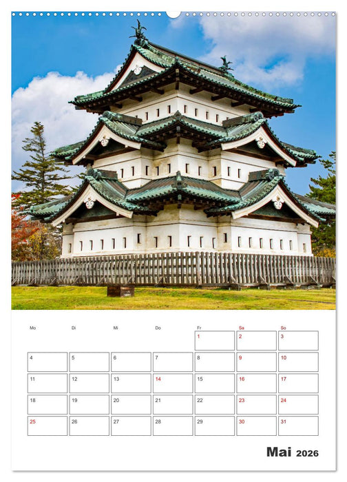 Schreine und Tempel - Heiligtümern in Japan (CALVENDO Premium Wandkalender 2026)